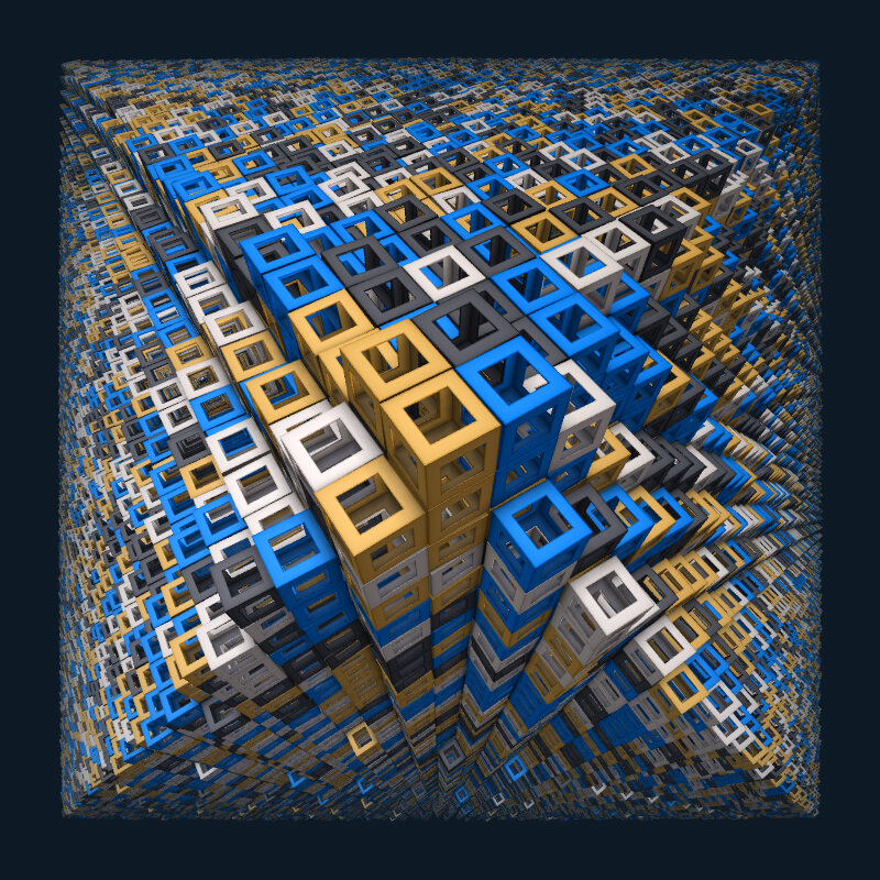 Frusted Cubes — artwork