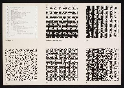 Computer Structures 1-1a, 2a, 3a, 4 — artwork