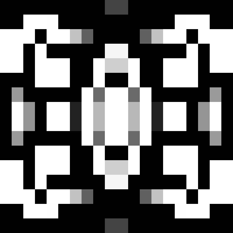 QR Glyphs Invaders — artwork