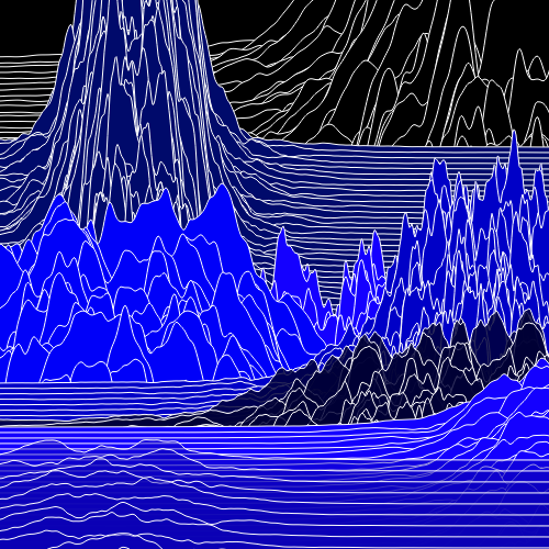 BLUE MOUNTAINS - The journey never ends — artwork
