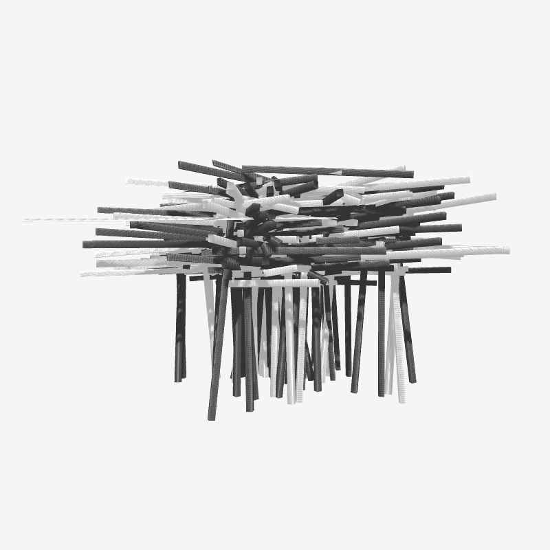 Aggregated "Torii" Symbolic Gateways — artwork