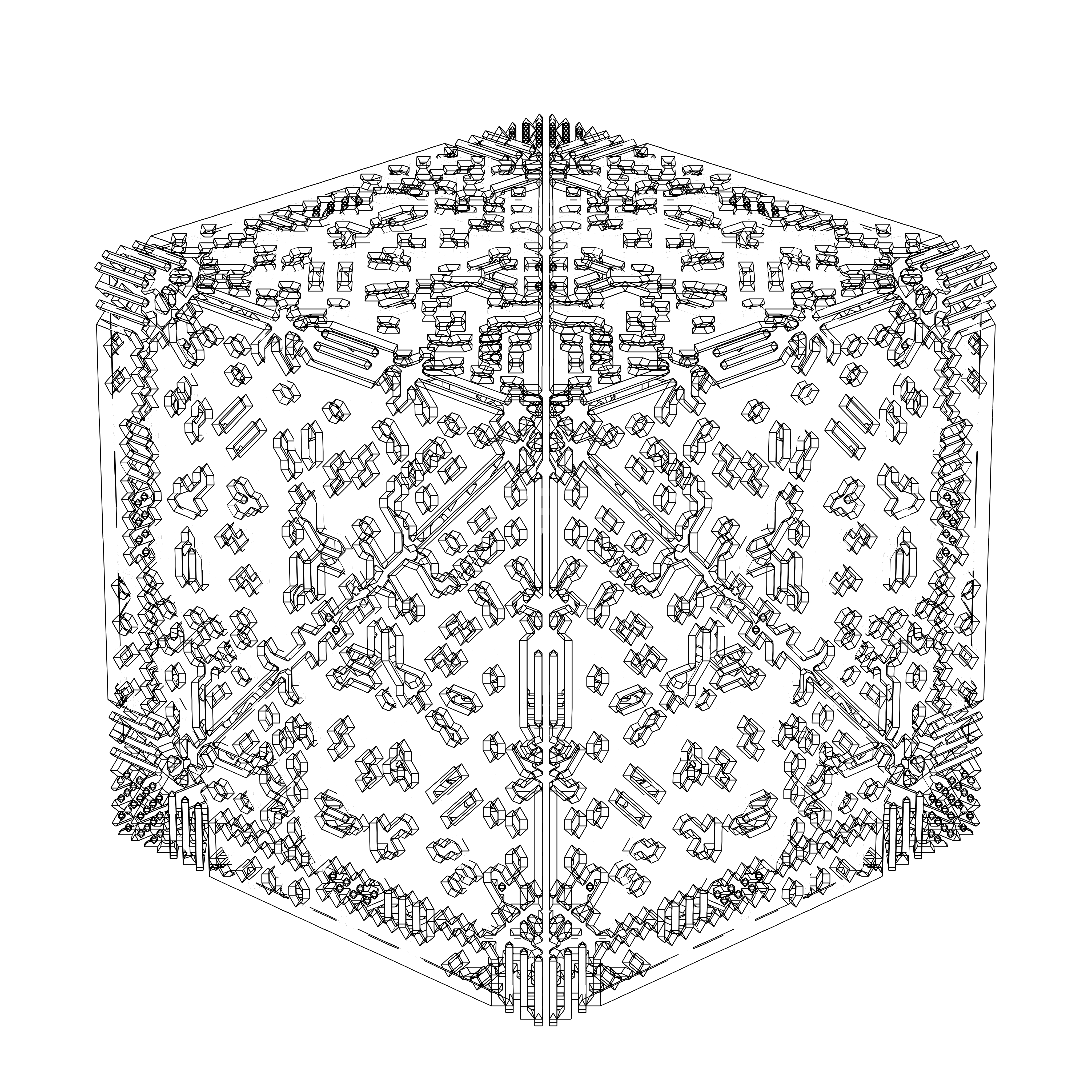 LL21 Alien Art Cube