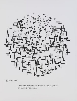 Computer composition with lines