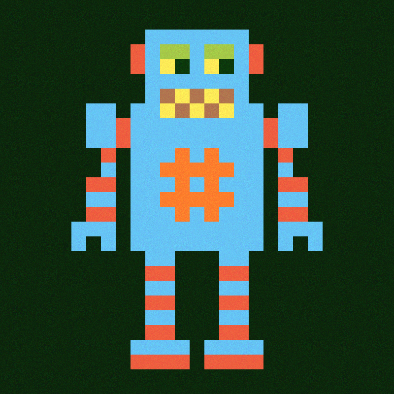 Pixelbots — artwork