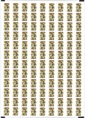 Step-and-Repeat Study for Self-Portrait Mirror with a Memory