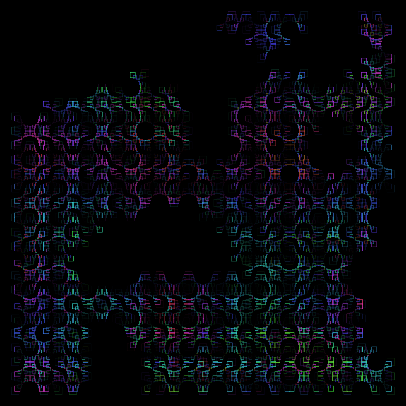 Truchet tribute — artwork