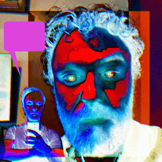 Self portrait : color speech