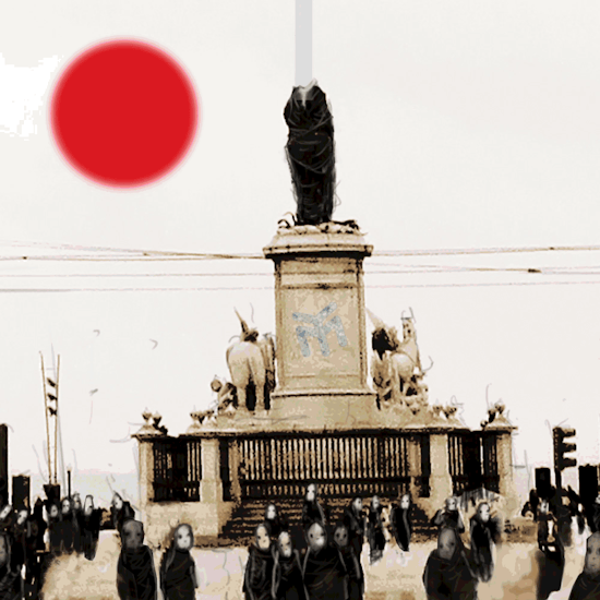 Statue of King Mlibty I  (II/III animated gifs) — artwork