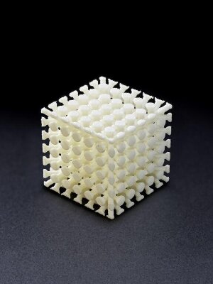 3D printed cube prototype for ring, 2017-2021 — artwork