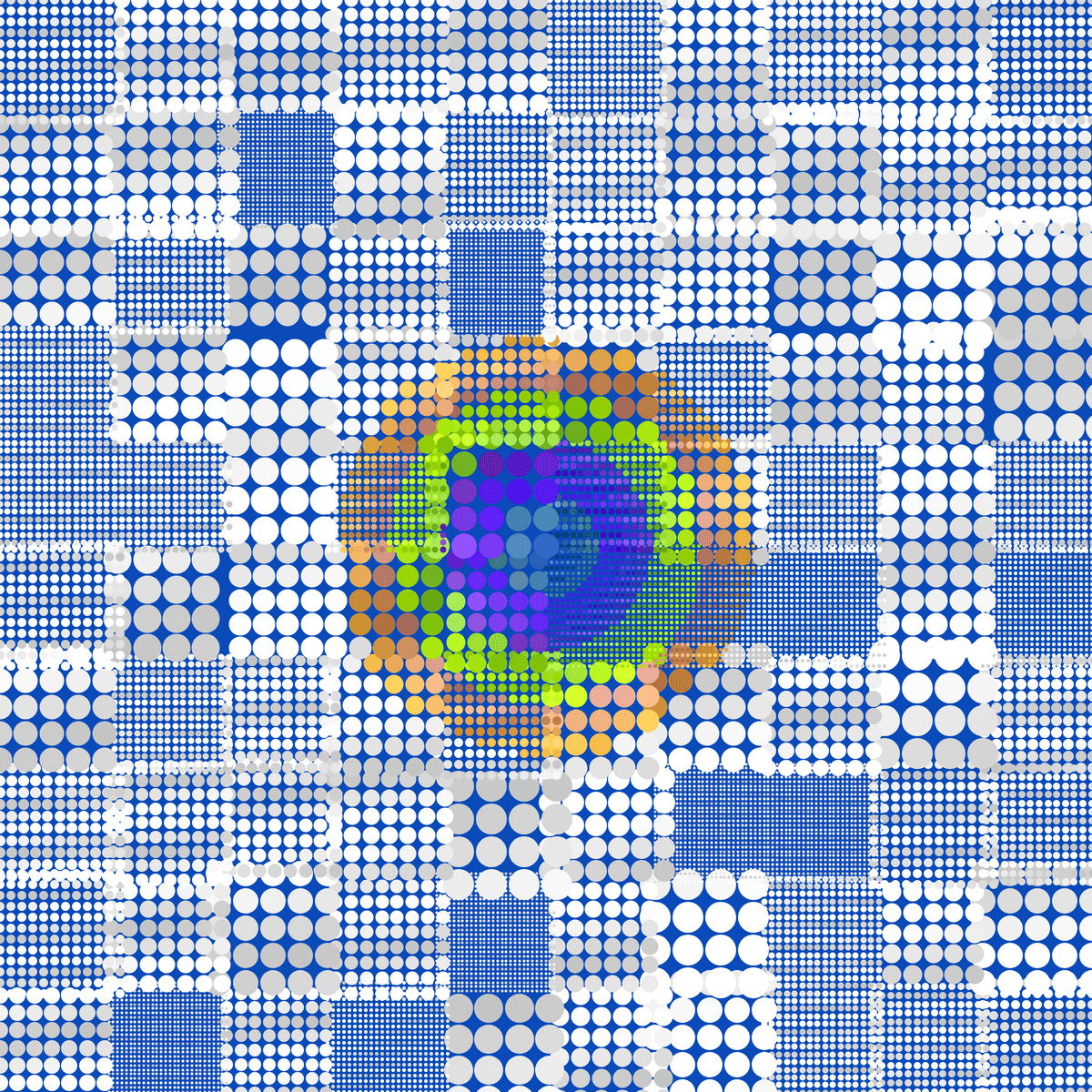 Dot Matrix Gradient Study — artwork