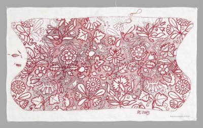 'an unstitched coif . . . '