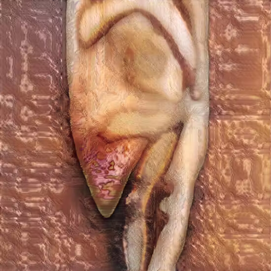 AI Generated Nude Portrait #7 Frame #182