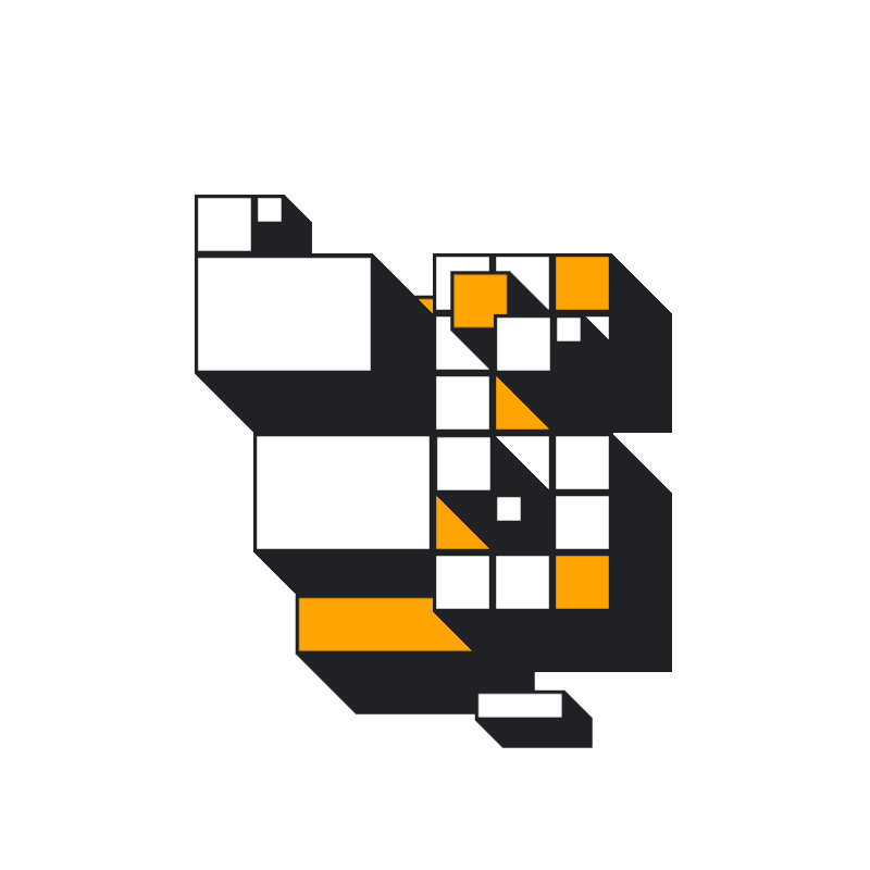Hypnotic Hovering Grid