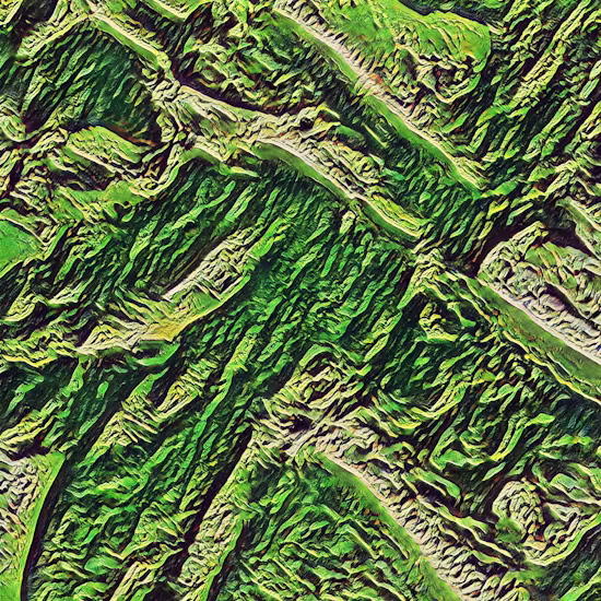 Green Topography 008